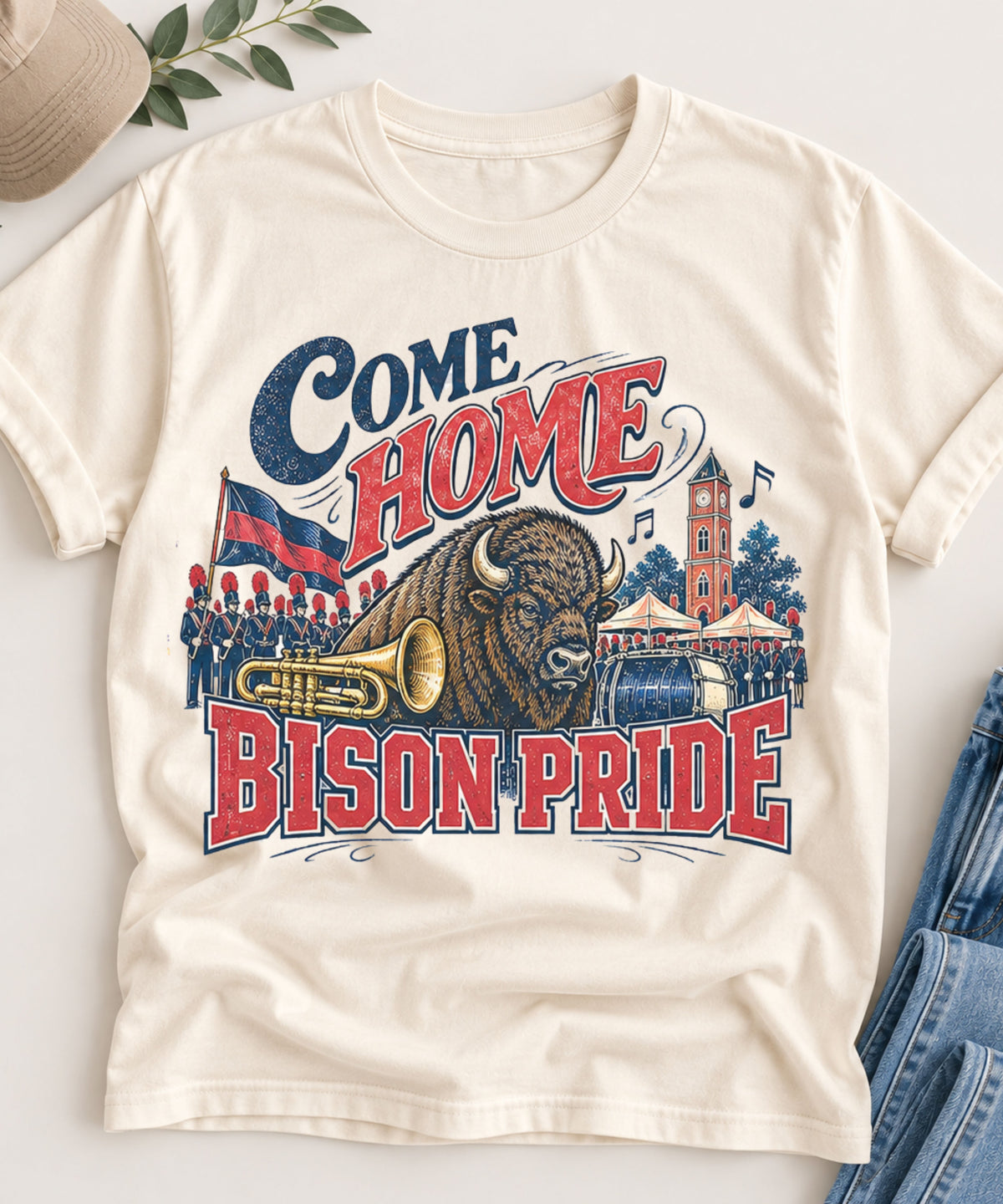 Bison HBCU Homecoming T-Shirt