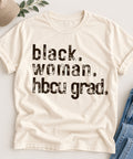 Black Woman HBCU Grad T-Shirt