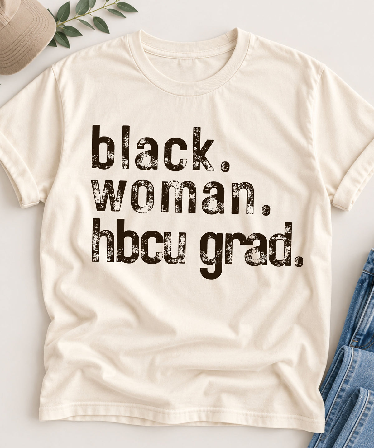 Black Woman HBCU Grad T-Shirt